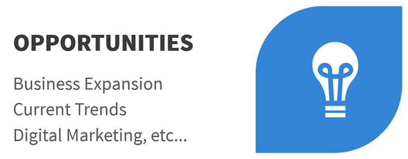 Opportunities - SWOT Analysis