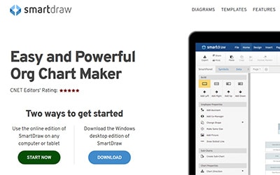 SmartDraw Homepage