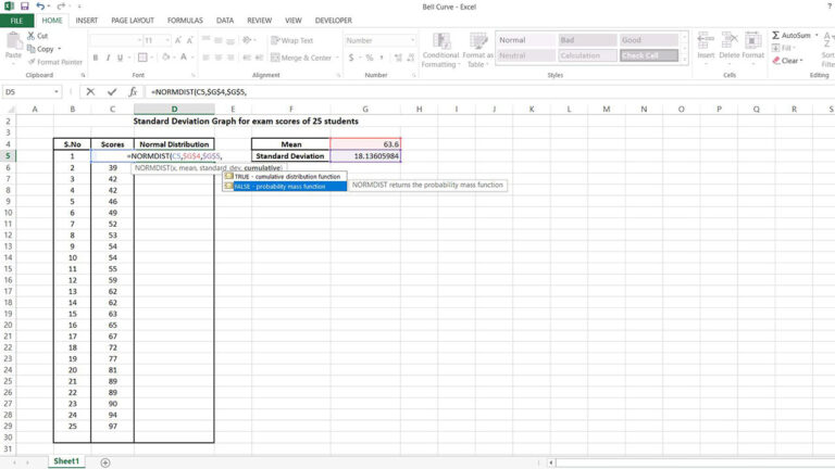 How to Create Standard Deviation Graph in Excel - My Chart Guide