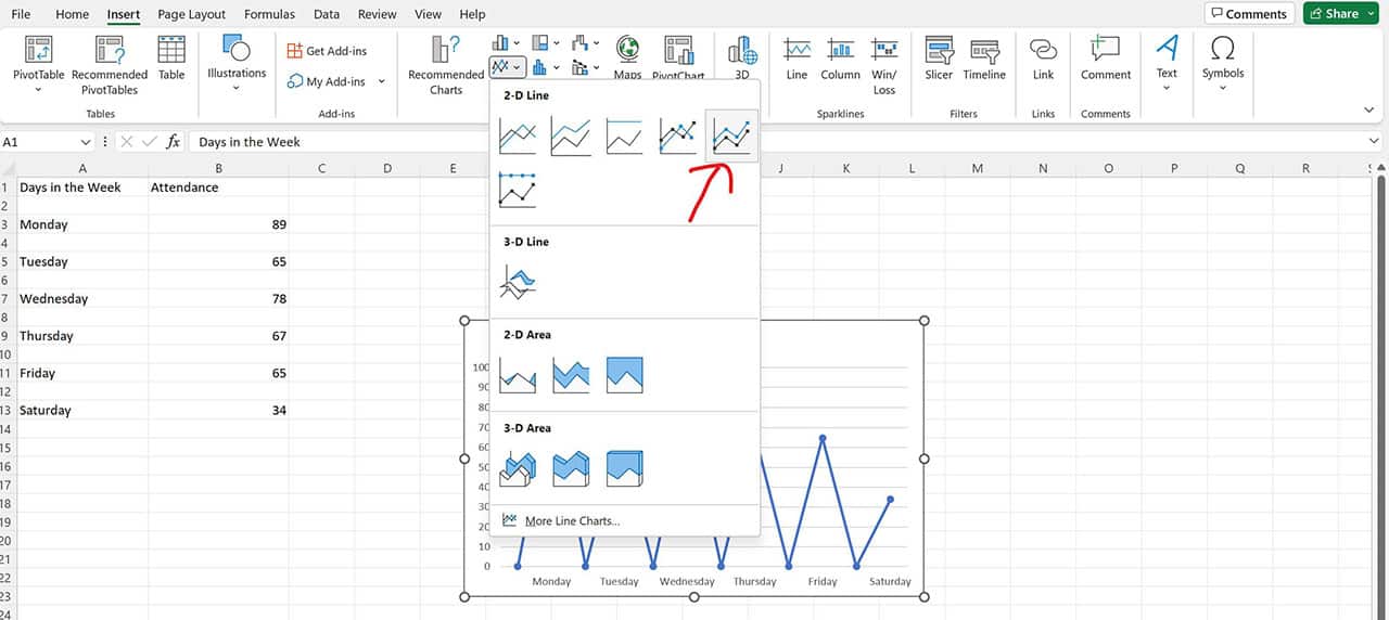 dynamic chart in excel using formulas 6